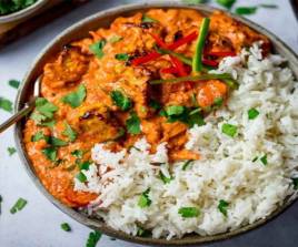 Prawn Masala with vegetable and fried price Set Menu 8